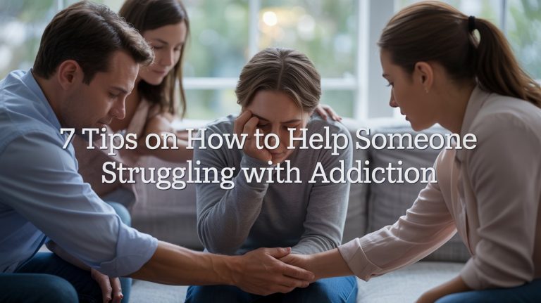 7 Tips on How to Help Someone Struggling with Addiction