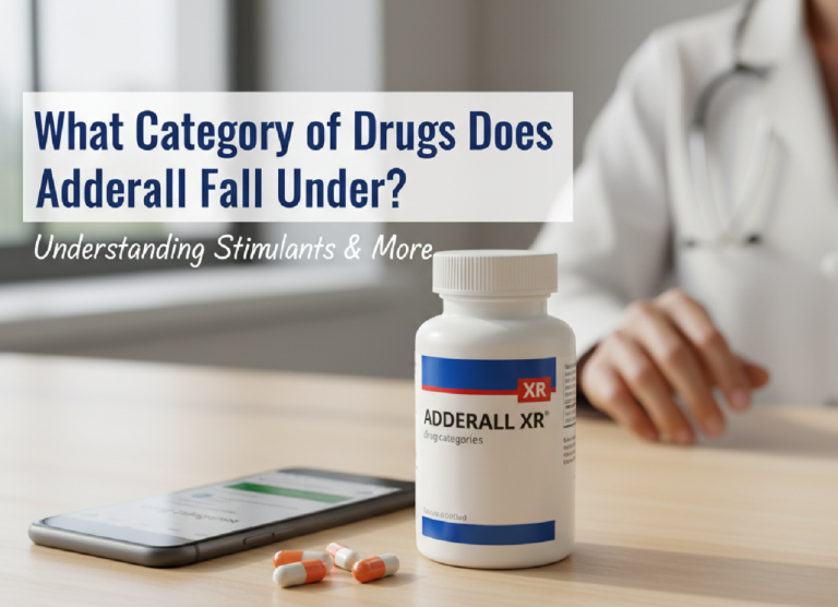 What Category of Drugs Does Adderall Fall Under