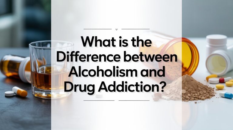 What is the Difference Between Alcoholism and Drug Addiction