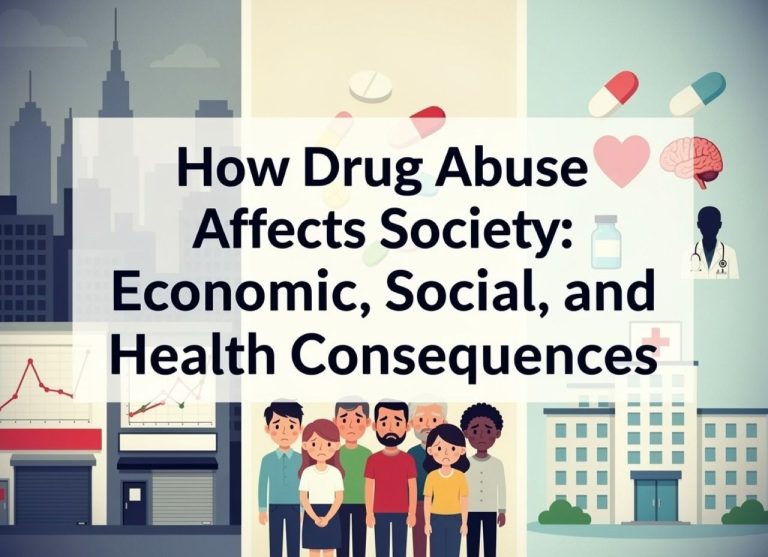 Drug Abuse Affects Society Economic