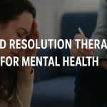 Rapid Resolution Therapy for Mental Health