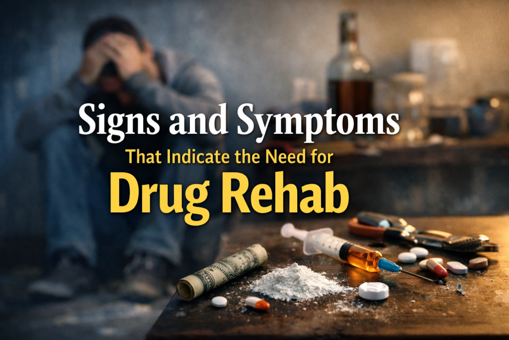 Signs and Symptoms That Indicate the Need for Drug Rehab