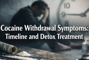 Cocaine Withdrawal Symptoms Timeline and Detox Treatment