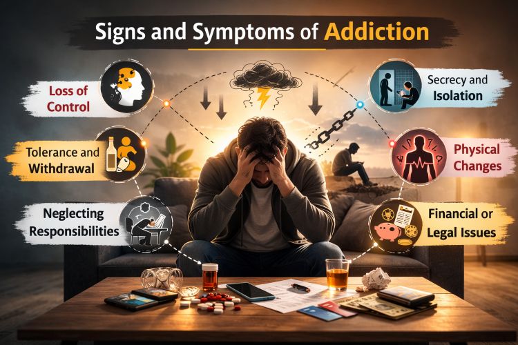 Signs and Symptoms of Addiction