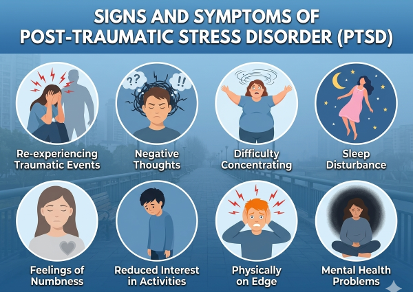 Signs and Symptoms of PTSD