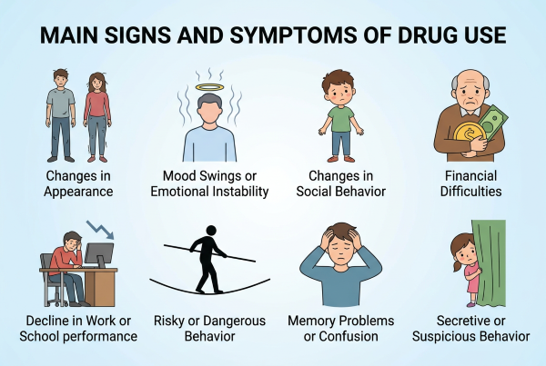 Physical Symptoms of Drug Use