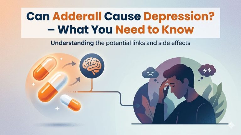 Can Adderall Cause Depression