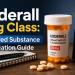 Adderall Drug Class Controlled Substance Classification Guide
