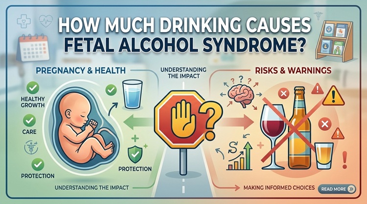 How Much Drinking Causes Fetal Alcohol Syndrome