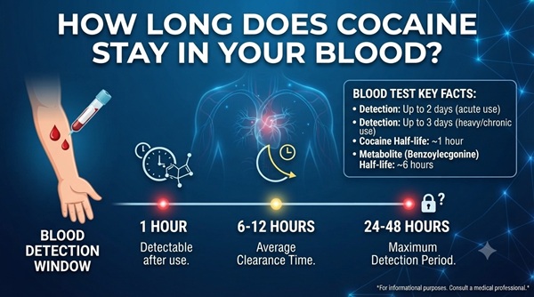 How Long Does Cocaine Stay in Your Blood