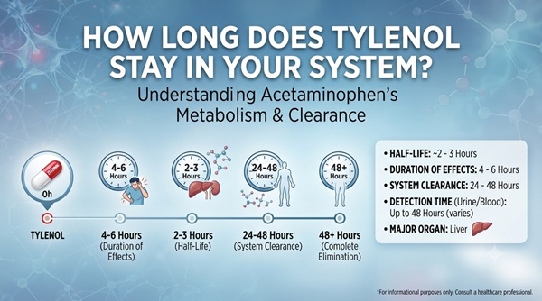 How Long Does Tylenol Stay in Your System