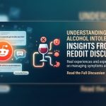 Understanding Alcohol Intolerance Insights from Reddit Discussions