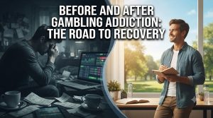 Before and After Gambling Addiction